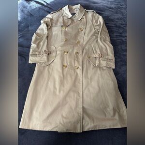 Men’s Vintage Burberry Classic Tan Trench Coat 42R